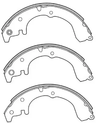 Jeu de mâchoires de frein FIT FT1187