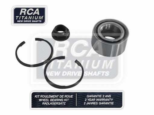 Kit de roulements de roue RCA FRANCE RCAK1538