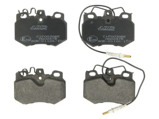 Kit de plaquettes de frein, frein à disque ABE C1P003ABE