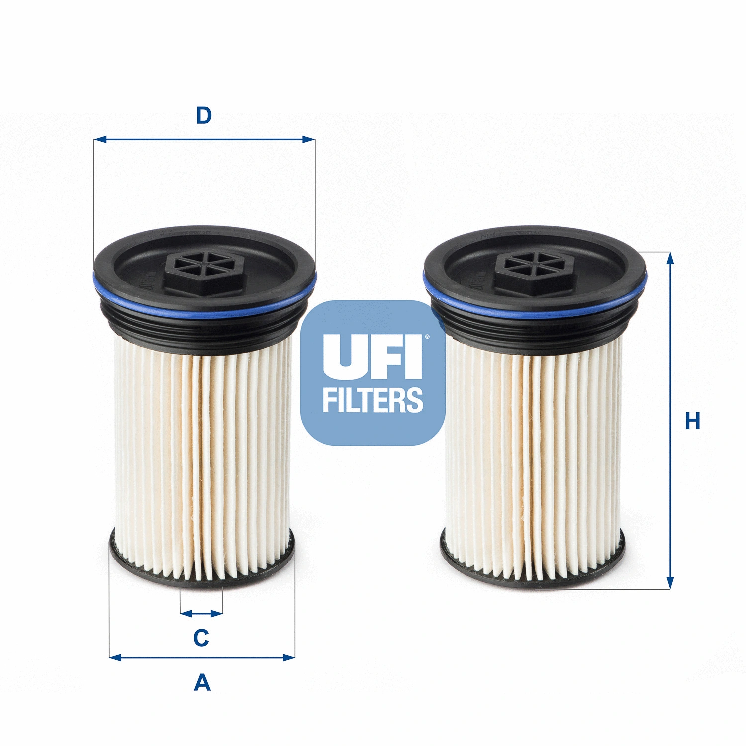 Filtre à carburant UFI 26.071.00