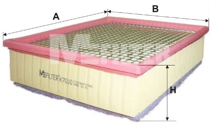 Filtre à air MFILTER K 7010