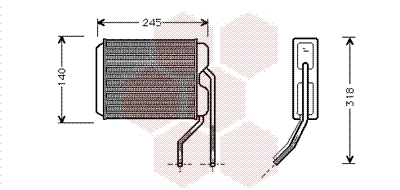 Système de chauffage VAN WEZEL 81006026