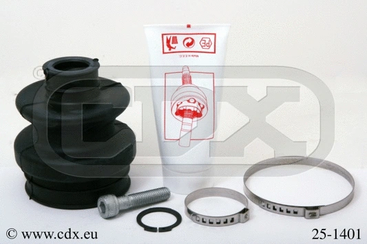Jeu de joints-soufflets, arbre de commande CDX 25-1401