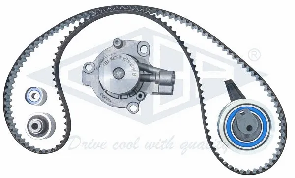 Pompe à eau + kit de courroie crantée GEBA K11220A