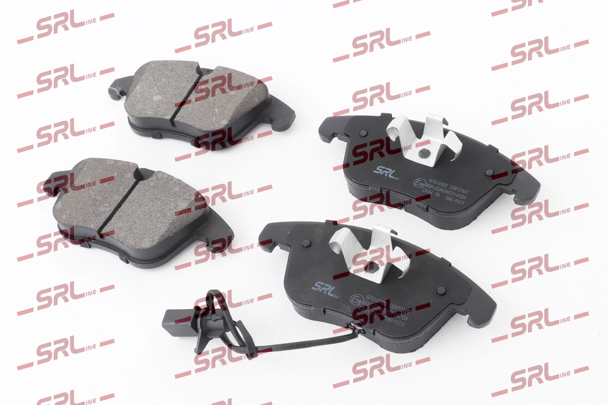 Kit de plaquettes de frein, frein à disque SRLine S70-0305
