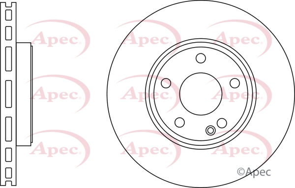 Disque de frein APEC DSK2991