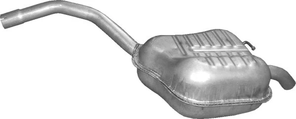 Silencieux arrière POLMO 08.14