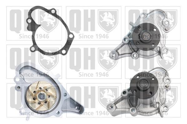 Pompe à eau, refroidissement du moteur QUINTON HAZELL QCP3713