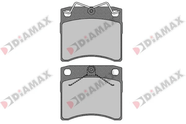 Kit de plaquettes de frein, frein à disque DIAMAX N09561