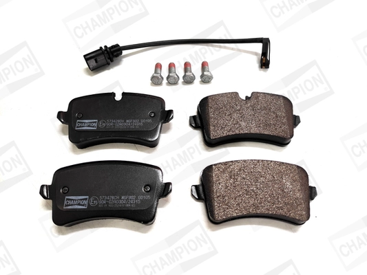 Kit de plaquettes de frein, frein à disque CHAMPION 573428CH