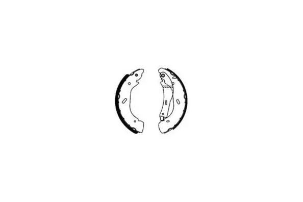 Jeu de mâchoires de frein E.T.F. 09-0564