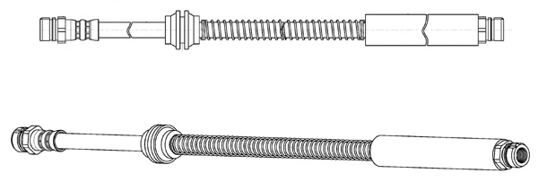 Flexible de frein CEF 512819