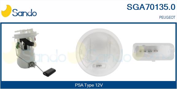 unité d'alimentation de carburant SANDO SGA70135.0