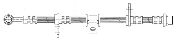 Flexible de frein CEF 511848