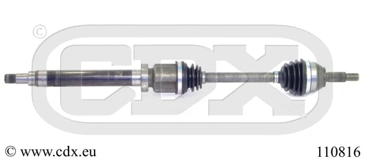 Arbre de transmission CDX 110816