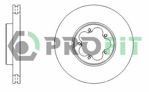 Disque de frein PROFIT 5010-1555