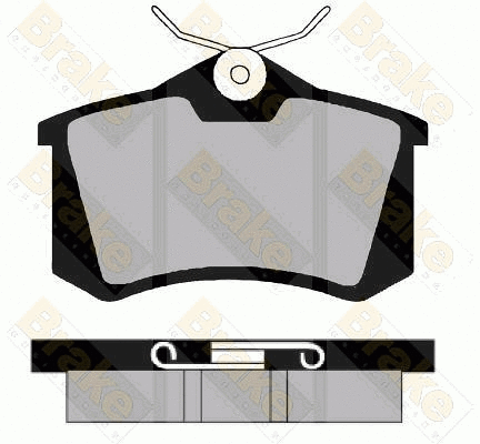 Kit de plaquettes de frein, frein à disque Brake ENGINEERING PA494