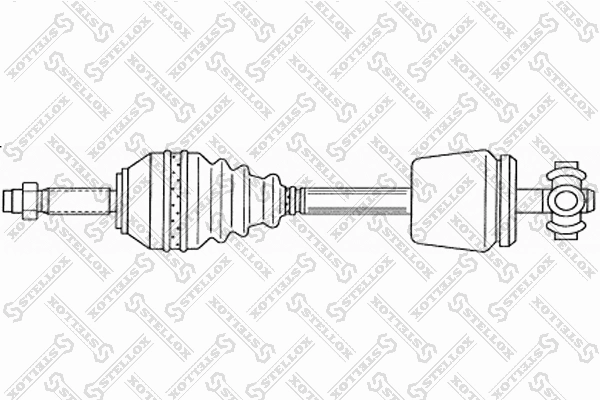 Arbre de transmission STELLOX 158 1766-SX