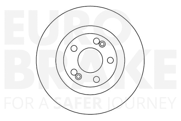 Disque de frein EUROBRAKE 5815203950