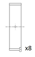 Coussinet de tête de bielle FAI AutoParts BB2064-025