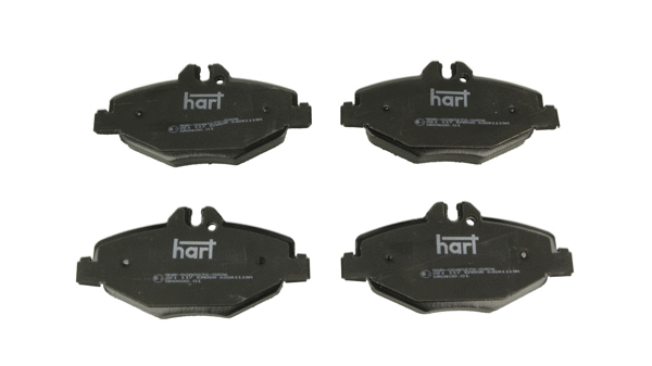 Kit de plaquettes de frein, frein à disque HART 221 117