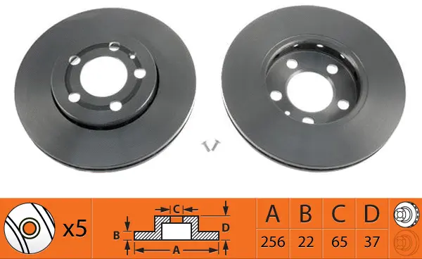 Disque de frein SB BR33120T