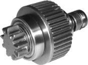 Embrayage à roue libre, démarreur GM 6395