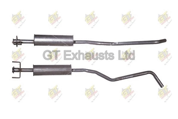 Silencieux central GT Exhausts GGM276