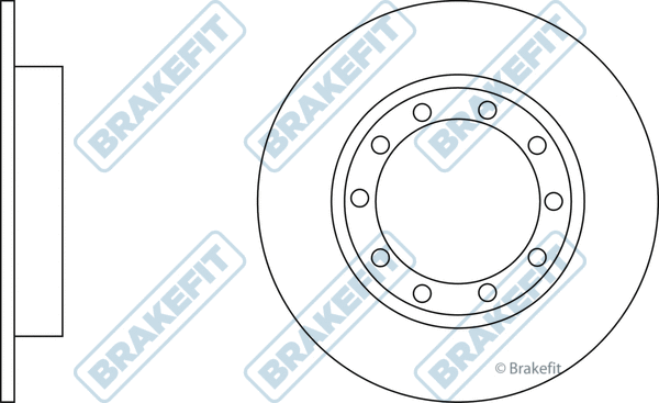 Disque de frein APEC SDK6727