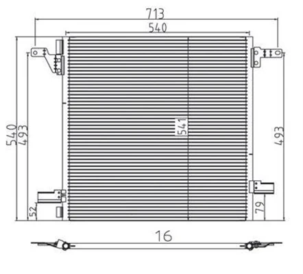 Condenseur, climatisation MAGNETI MARELLI 359003221070