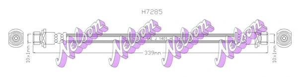 Flexible de frein KAWE H7285