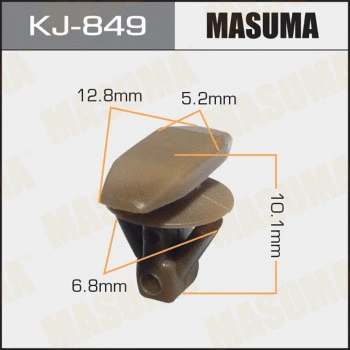 Clip, enjoliveur MASUMA KJ-849