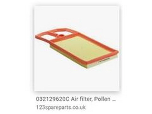 Filtre à air ZPY 032 129 620 C