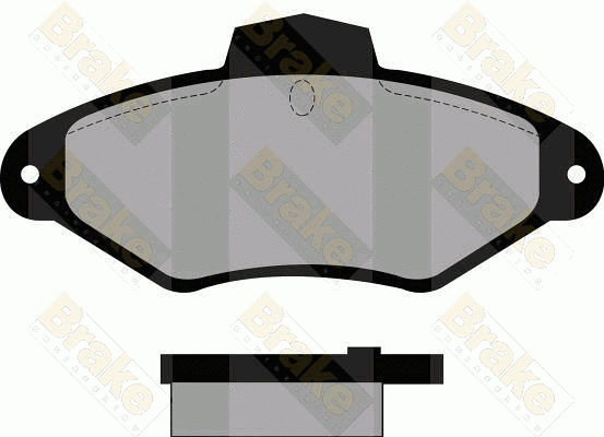 Kit de plaquettes de frein, frein à disque Brake ENGINEERING PA973