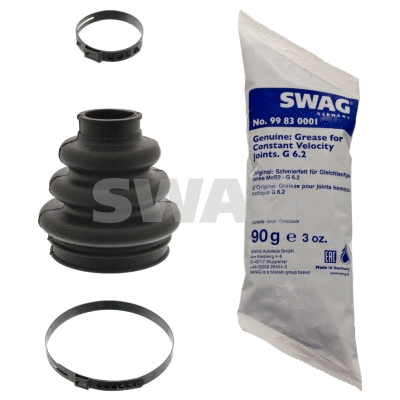Jeu de joints-soufflets, arbre de commande SWAG 20 10 0445