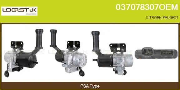 Pompe hydraulique, direction LGK 037078307OEM