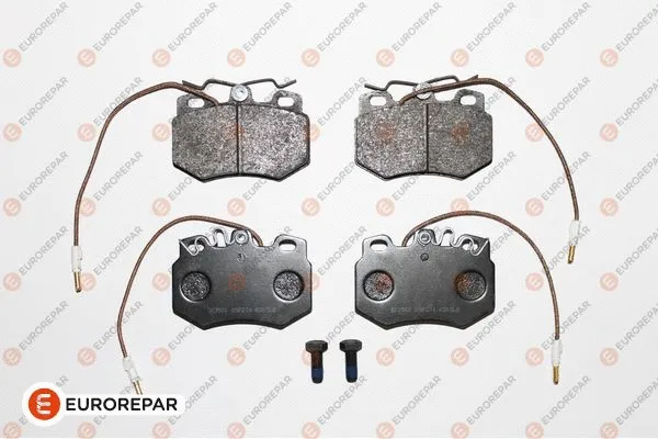 Kit de plaquettes de frein, frein à disque EUROREPAR 1617248380