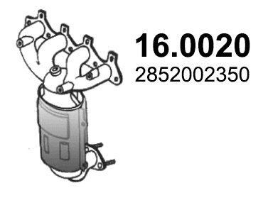 Catalyseur ASSO 16.0020