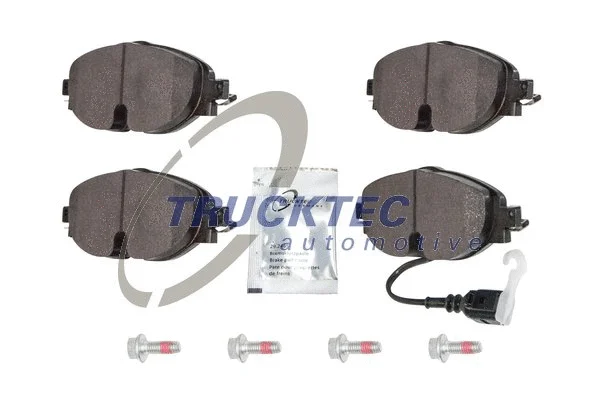 Kit de plaquettes de frein, frein à disque TRUCKTEC AUTOMOTIVE 07.35.257