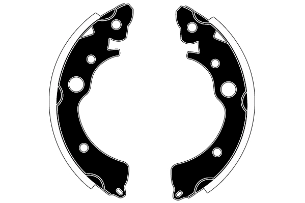 Jeu de mâchoires de frein RAICAM RA26370