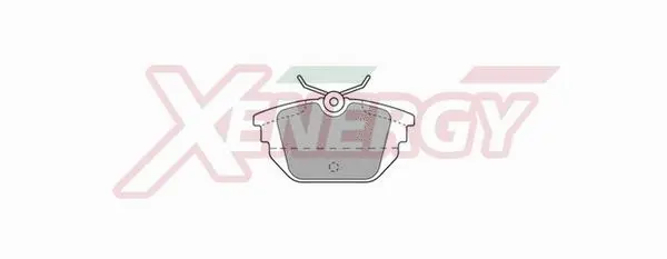 Kit de plaquettes de frein, frein à disque AP XENERGY X40684