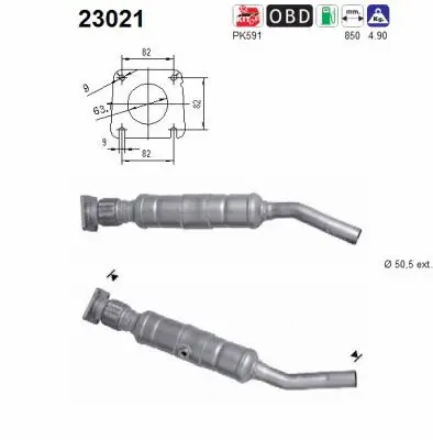 Catalyseur AS 23021