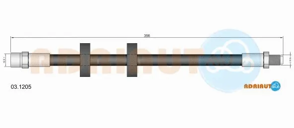 Flexible de frein ADRIAUTO 03.1205