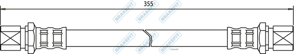 Flexible de frein APEC BHO4271