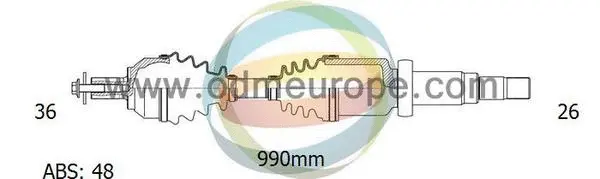 Arbre de transmission 4X4 ESTANFI EST-18-152501