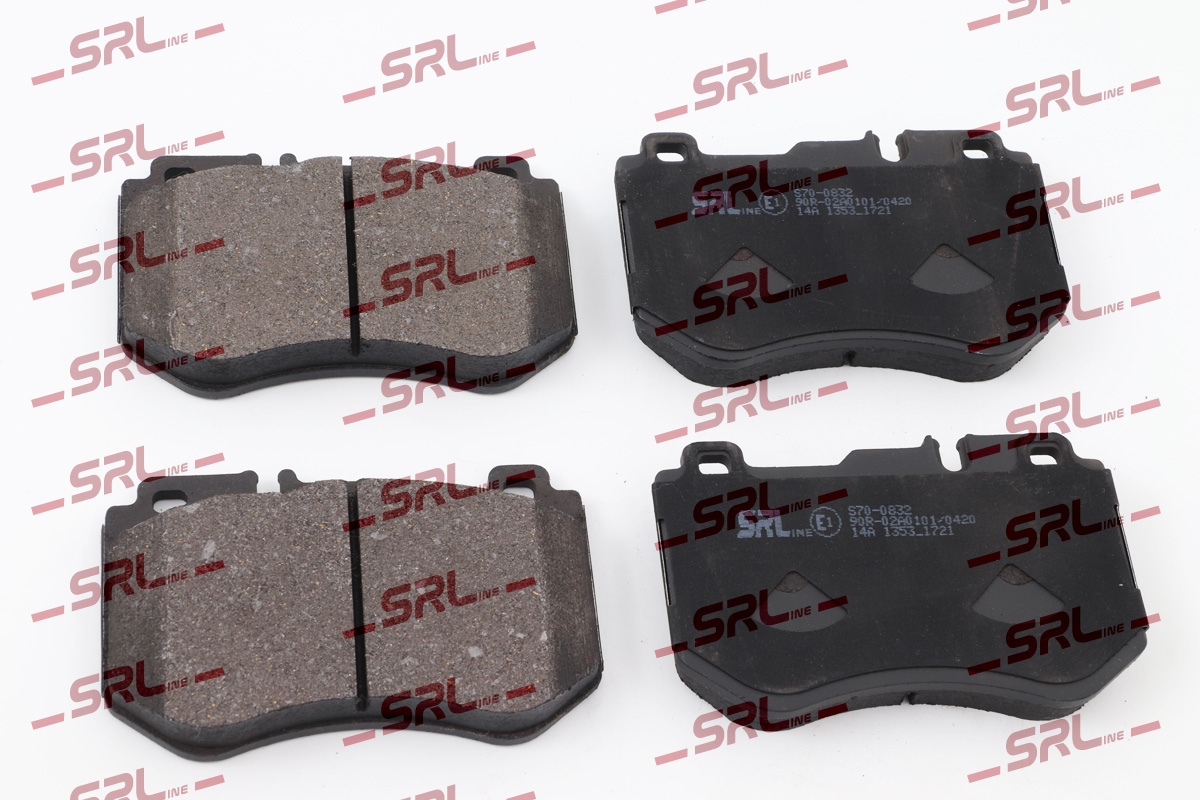 Kit de plaquettes de frein, frein à disque SRLine S70-0832