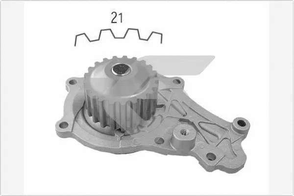Pompe à eau, refroidissement du moteur HUTCHINSON WP59