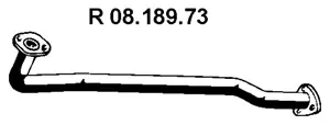 Tuyau d'échappement EBERSPÄCHER 08.189.73