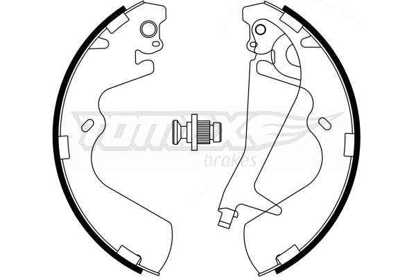Jeu de mâchoires de frein TOMEX Brakes TX 23-25