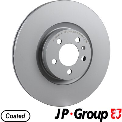 Disque de frein JP GROUP 1163119400